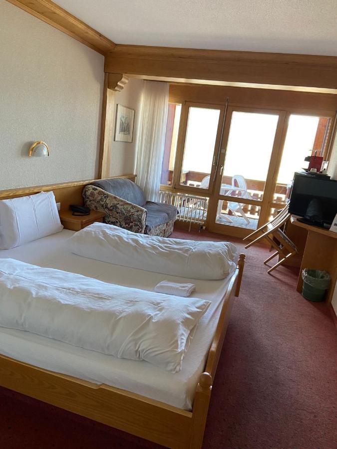 Hotel Restaurant Rothorn Visperterminen Dış mekan fotoğraf