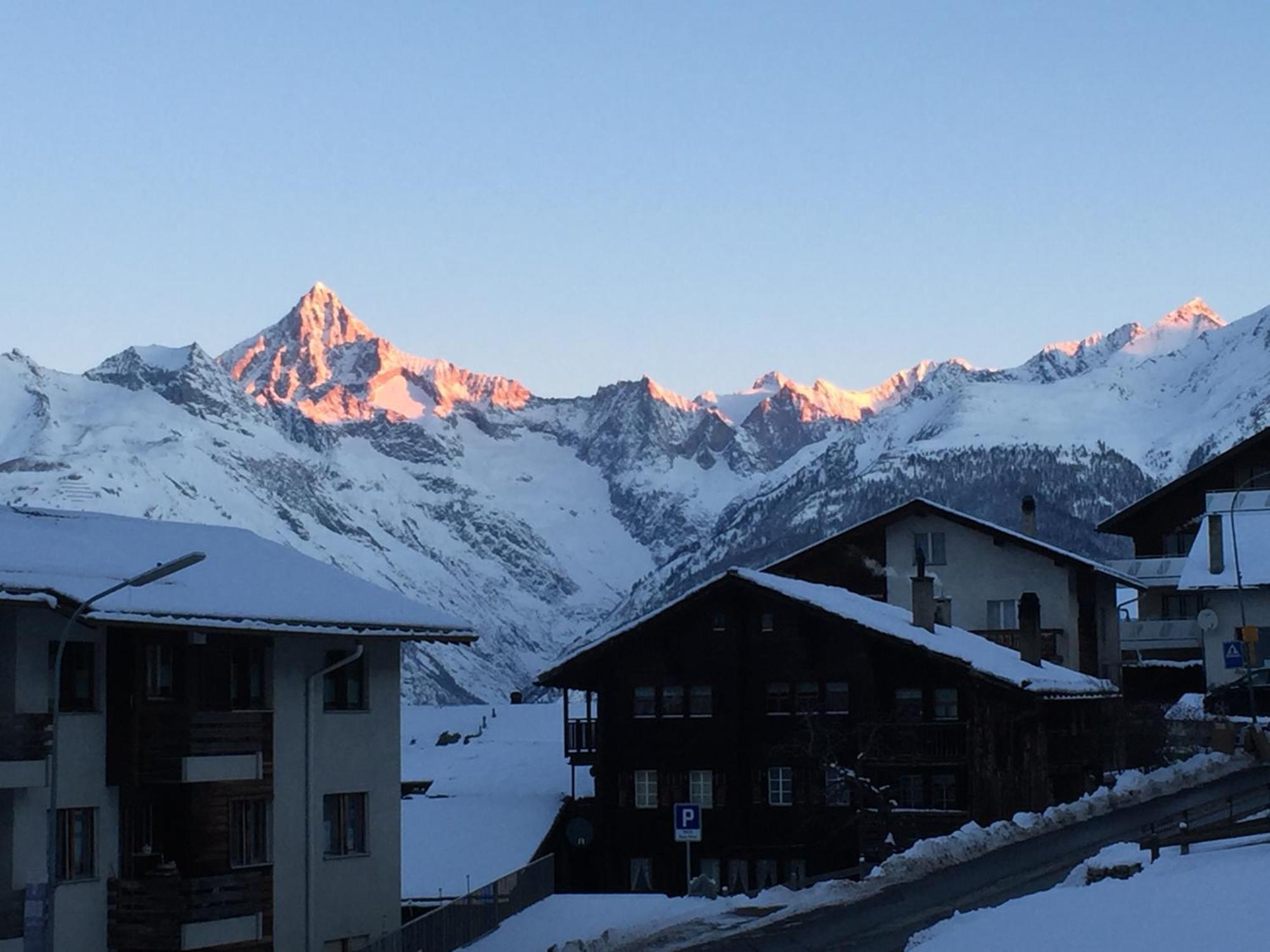 Hotel Restaurant Rothorn Visperterminen Dış mekan fotoğraf