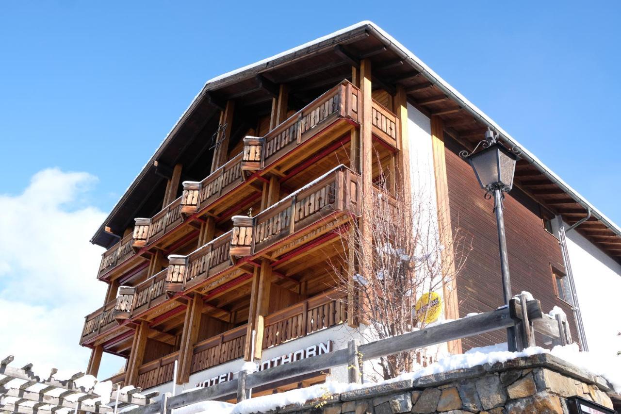 Hotel Restaurant Rothorn Visperterminen Dış mekan fotoğraf